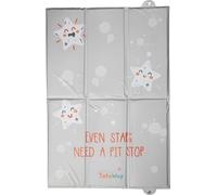 Tataway Portable Foldable Changing Table for Babies, Waterproof and Compact Travel Changing Pad, with Organizer Pockets, Soft and Washable, Ideal for Outings and Travels