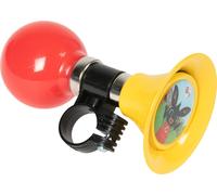 Tataway - Bing Bunny Cycle Horn | Colourful Design | Easy Installation | Bing Bunny Graphics, Red-Yellow-Black, One Size, Plastic