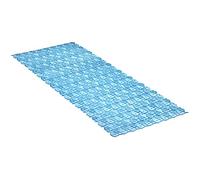 TATAY Bath Mat, Non-slip, PVC with Suction Cups, Resistant to Mold and Microbes, Anti-Bacterial, Pisces Design, Blue. Measures 97 x 36 cm