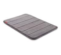 Tatay Bath Mat Nuvola, 100% Microfiber, Non-slip, Absorbent, Quick Dry, Soft Touch, Memory Effect, Washable, Grey. Measures 40 x 60 cm