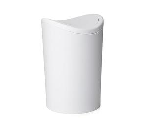 TATAY Bathroom Bin 19x19x28 cm Swing Lid Modern Functional Design