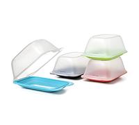 TATAY Cheese & Meats Storage Fresh, BPA Free, Reusables, Stackables, Dishwasher & MWO, Random Colour, 1 Piece, Measures 12 x 8 x 18 cm