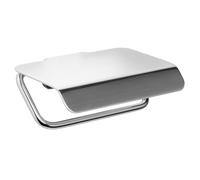 Tatay Flat Paper Holder, Aluminum, Silver, One Size