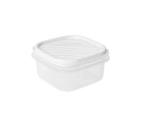 TATAY Food Storage, Airtight, 0.3 L of Capacity, Flexible Pressure Lid, BPA free, Suitable Microwave and Dishwasher, White. Measures: 10 x 10 x 5,5 cm