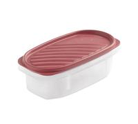 TATAY Food Container 0.5L Top Flex | Pressure Lid | Plastic Food Containers with Lids | Microwave, Dishwasher, Fridge & Freezer Safe | BPA-Free Plastic | 18.4x9.7x6.1 cm, Red