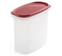 TATAY Food Container 2L Top Flex | Pressure Lid | Plastic Food Containers with Lids | Microwave, Dishwasher, Fridge & Freezer Safe | BPA-Free Plastic | 18.4x9.7x17.8 cm, Red