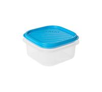 TATAY Food Container Top Flex 0.3 L Dishwasher Safe Microwave Safe | Food Container Kitchen | Dimensions 10x10x5.5 cm | BPA-Free Material | Freezer Safe | Secure Pressure Lid, Blue