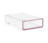 TATAY Fridge Organiser Fresh Box 1.7 L Fridge Storage with Pull-Out Drawer