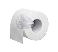 TATAY Hidden Toilet Roll Holder, 6 x 6 x 9.7 cm, Plastic, White