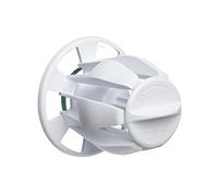 TATAY Hidden Toilet Roll Holder, 6 x 6 x 9.7 cm, Plastic, White