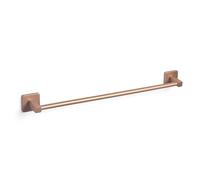 TATAY Large Bathroom Towel Rail Without Drilling | 3M Adhesive Mounting System | Matte and Elegant Finish | 100% Rustproof | 10 kg Load Capacity | 6 x 6.5 x 60 cm - Kalo Collection - Golden Rose