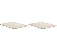 TATAY Lid for Baobab 15L - 22L Storage Box, Polypropylene, BPA Free, 100% Recycled Plastic, Beige, Measures 30 x 39 cm (Pack of 2)