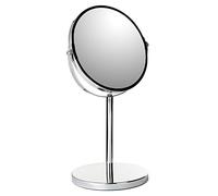Tatay Magnifying Standing Mirror, 17 cm, Stainless-Steel, Silver, One Size