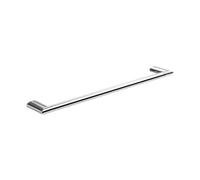 TATAY Medium Towel Rack, from the Ronda bathroom accessories collection, Stainless Steel and Zamak, with Screws and Plugs Kit. Measures: 6.5 x 1.6 x 44.5 cm.