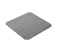 TATAY Non Slip Bath Mat | 50% Recycled Material | Strong Suction Cups & Comfortable Feel Durable | Soft Touch | 54x54 cm - Grey
