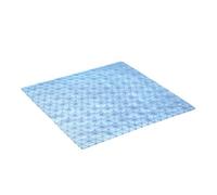 TATAY Non-Slip Shower Mat, 54 x 54 cm, Antibacterial PVC, Diamond Design