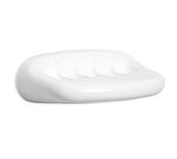 Tatay Olympia Soap Dish, Polypropylene, White, One Size