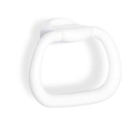 Tatay Olympia Towel Ring, Small, Polypropylene, White, One Size