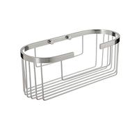 TATAY - Oval wall mounted shower basket. Rust proof aluminium.