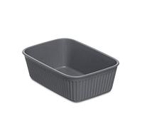 Tatay Drawer Organiser A6 Baobab, Polypropylene, BPA free, Grey. Measures 11,3 x 17 x 5,6 cm