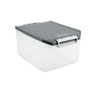 Tatay Storage Box, 14 L, Polypropylene, Grey, One Size