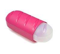 TATAY Sandwich Box, Extensible, BPA Free, Reusable, Dishwasher & MWO, Frozen Up to -40º, 1 Piece, Rose, Measure 7.7 x 6.7 x 18 - 25 cm