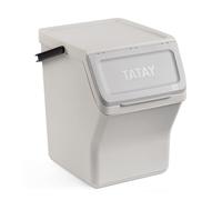 TATAY Recycling Bin Easy Waste 20 L 35x27x36 cm Made with Recycled Material
