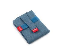TATAY Reusable Sandwich Bags, Fabric Bag Ideal for Snacks, Adaptable, Easy to Clean, BPA Free, Customizable. Denim Blue. Dimensions 72.5 x 44 cm