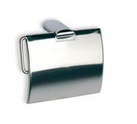 Tatay Ronda Paper Holder, INOX/Zamak, White, One Size