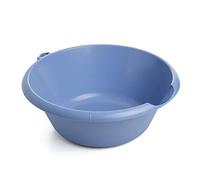 TATAY Round Washing-Up Bowl, 10 L Capacity, BPA Free, 40.7 x 15.6 x 41.5 cm | Hanging Hole | Everyday Home Cleaning | Practical Carrying Design | Thoughtful Functional Design | Easy Routine Care, Blue