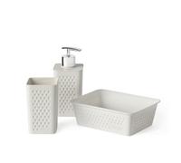 TATAY Bohol Toothbrush Holder, White, 16,6 x 12,5 x 16,2 cm