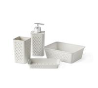 TATAY Bohol Toothbrush Holder, White, 16,6 x 12,5 x 16,2 cm