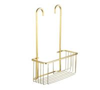 TATAY Shower Caddy Resistant | 100% Stainless Steel | No Drill Shower Shelf | Modern Design Hanger | Humidity Resistant | Supports Weight | 10-Year Warranty | 28 x 12.8 x 38.5 cm