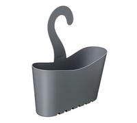 TATAY Hanging Shower Basket, Polypropylene, Multifunctional Basket, Grey, Dimensions: 25 x 9 x 28 cm