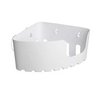 Tatay Standard Corner Storage Basket, Polypropylene, White, One Size