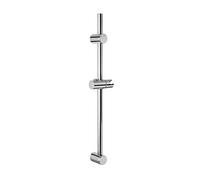 TATAY Shower Rod, Stainless Steel, Adjustable top Support, and Adjustable soap Dish.