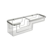 TATAY Rectangular Storage Basket, Aluminum, Silver, One Size