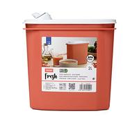 TATAY SoUp Storage Fresh, 2 Litre of Capacity, BPA Free, Dishwasher & MWO, Orange, 1 Piece, Measure 18.4 x 9,7 x 19 cm