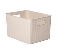 TATAY Storage Box Baobab ECOHOME, 22L Capacity, Polypropylene BPA free, 100% Recycled Material. Measures 29.4 x 38.5 x 23 cm, Beige