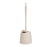 TATAY Toilet Brush, Plastic Polypropylene, Eco Beige, 12 x 12 x 38 cm