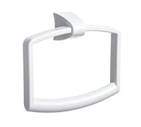 Tatay Towel Ring, ABS, White, Medium