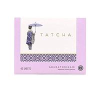 Tatcha Aburatorigami Blotting Papers: 100% Natural Abaca Leaf & Gold Flakes Absorb Excess Oil (40 Pack)