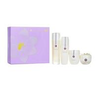 Tatcha Ritual For Firm Skin Set: Camellia Cleansing Oil 150ml + Essence 150ml + Silk Cream 50ml + Rice Polish 60g 4pcs