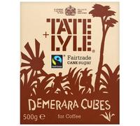 Tate and Lyle Fairtrade Demerara Cubes for Coffee 500 G (pack Of 10)