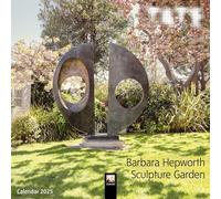 Tate: Barbara Hepworth Sculpture Garden Mini Wall Calendar 2025 (Art Calendar)