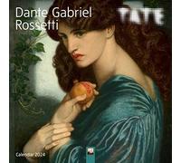 Tate: Dante Gabriel Rossetti Wall Calendar 2024 (Art Calendar)