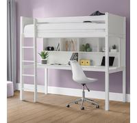 Titan Anthracite Wooden High Sleeper