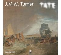 Tate: J.M.W. Turner Wall Calendar 2027 (Art Calendar): Original Flame Tree Publishing-Kalender [Kalender]