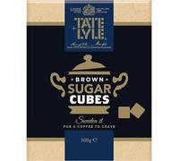 Tate & Lyle Brown Sugar Cubes 500g, Demerara Sugar Cubes, Fairtrade. Suitable for vegetarians and vegans. Kosher