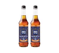 Tate & Lyle Caramel Coffee Syrup 750ml Fairtrade (2 Bottles, No Pump)